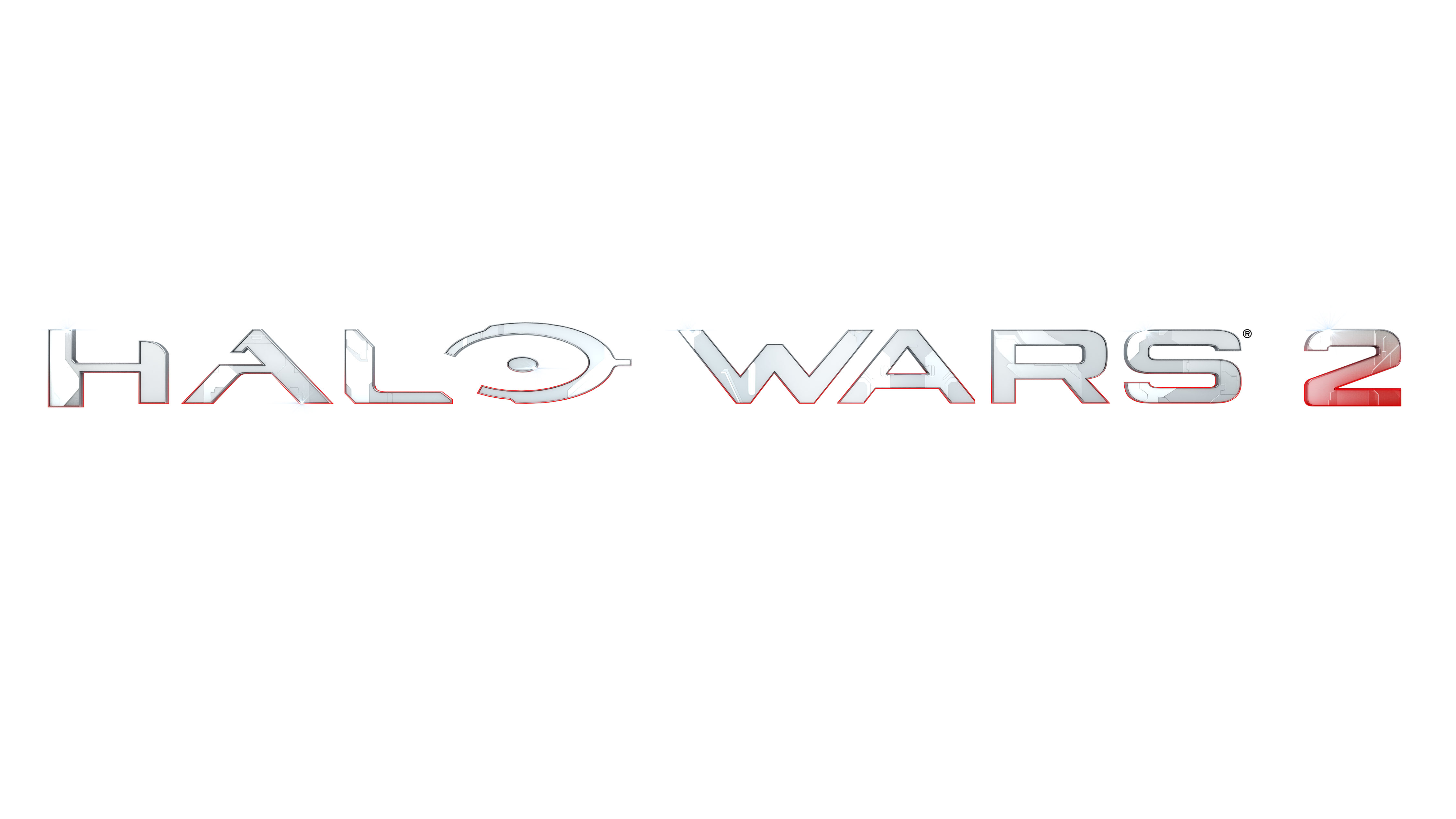 Halo Wars 2 Red Logo on White