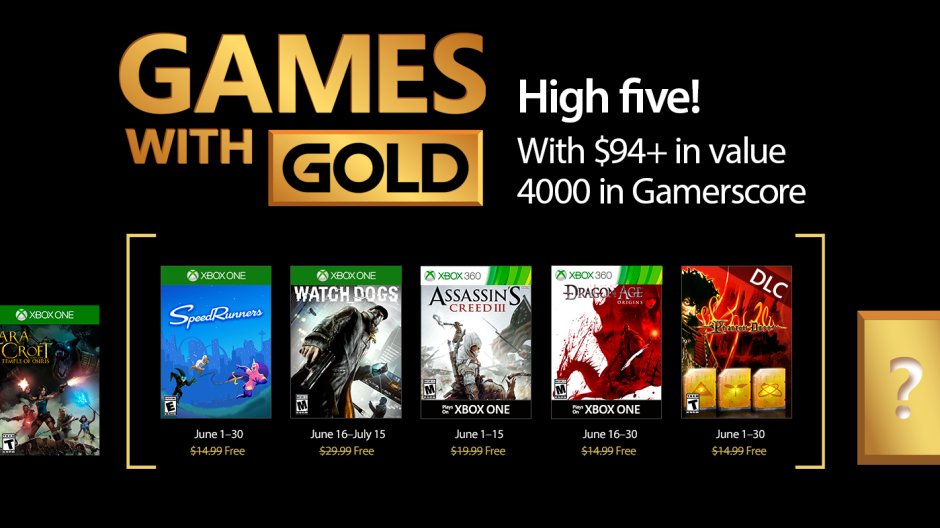 Games with Gold June 2017 Hero