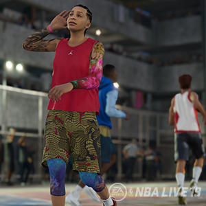 Video For Female Create-a-Player Unveiled for NBA Live 19 on Xbox One