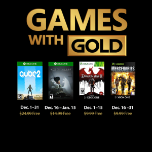 Video For New Games with Gold for December 2018