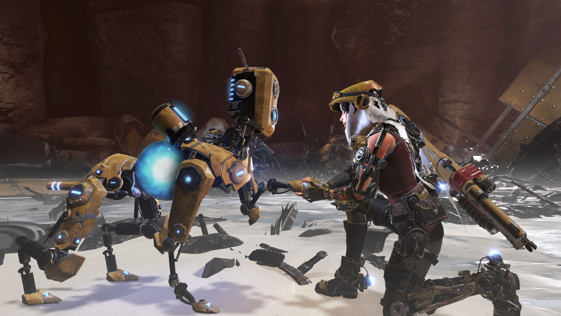 Video For Joule and Corebot Companions Spring into Action in ReCore’s Gameplay Debut