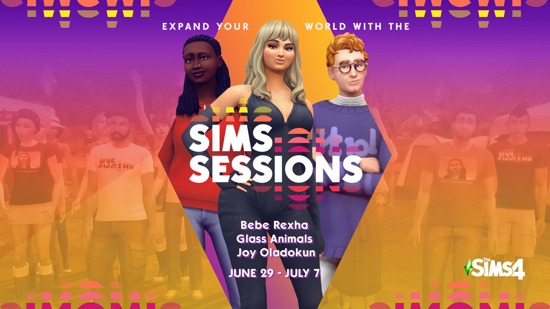 Rock Out with Bebe Rexha, Joy Oladokun, and Glass Animals in The Sims 4 -  Xbox Wire