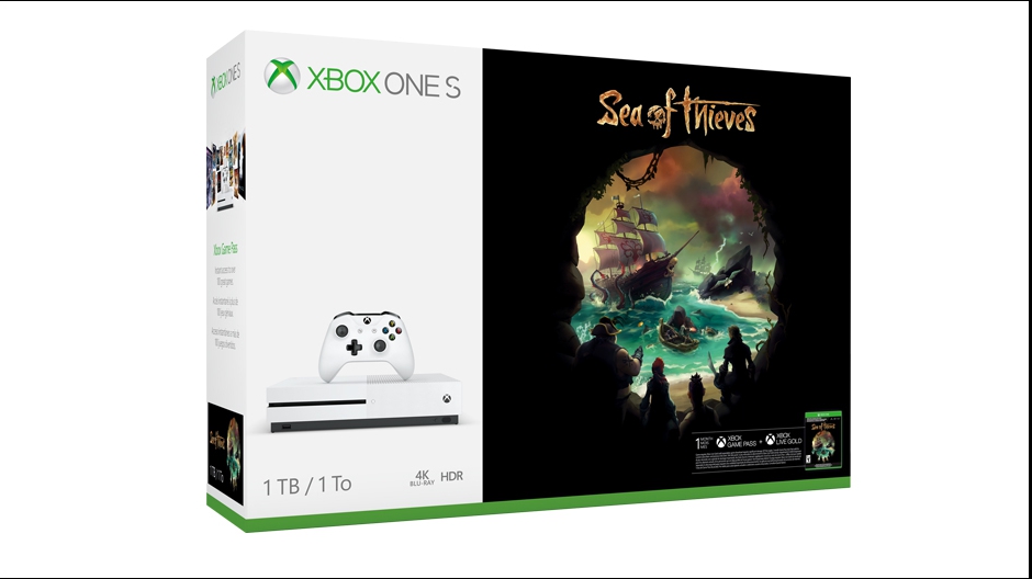 Xbox One S Sea of Thieves Bundle