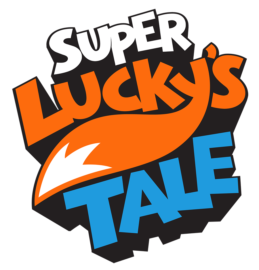 Super Lucky’s Tale Outlined Stacked