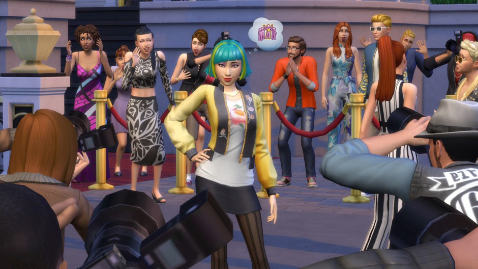 The Sims 4 Get Famous Hero Image