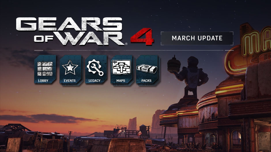 Video For March Brings Major Updates, New Maps to Gears of War 4
