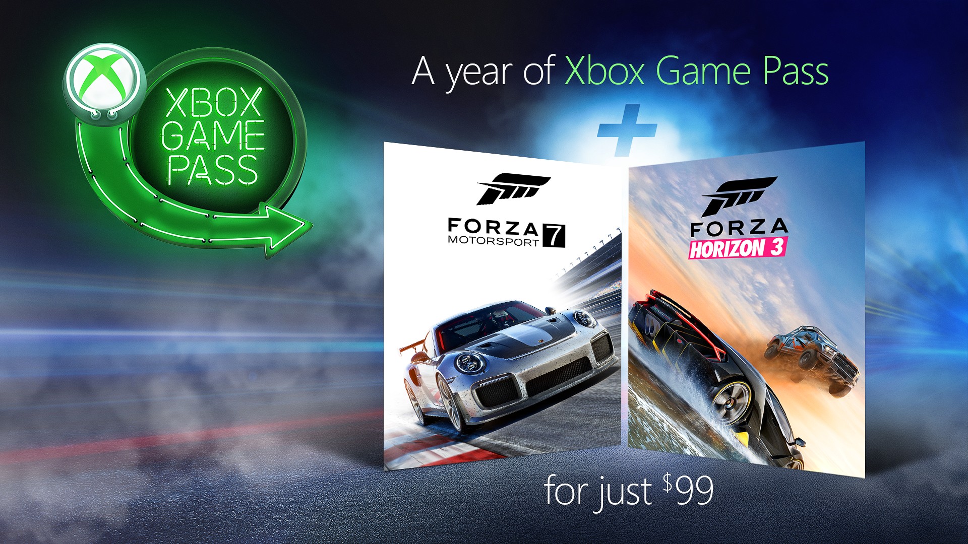 Xbox Game Pass Forza Hero Image