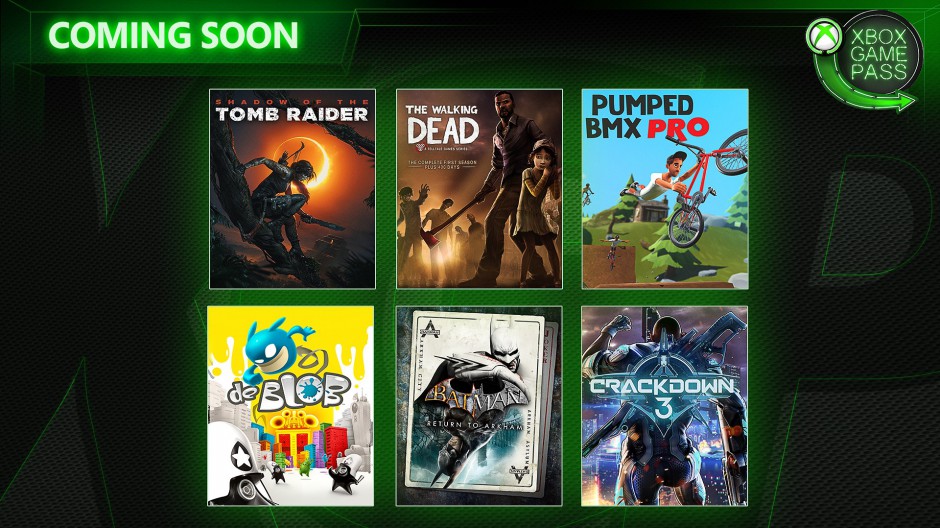 Xbox Game Pass - February 2019 Update Hero Image