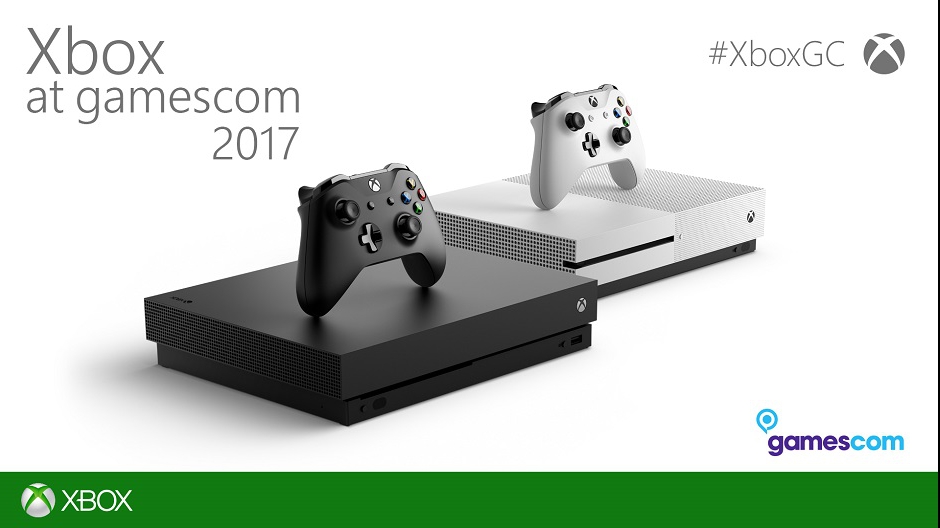 Xbox One X and Xbox One S for gamescom
