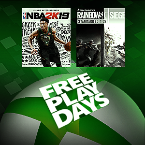 Free Play Days: NBA 2K19 and Tom Clancy’s Rainbow Six Siege - Xbox Wire