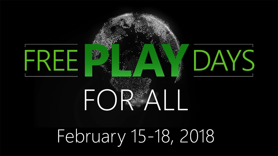 Video For Xbox Live Free Play Days for All This Weekend