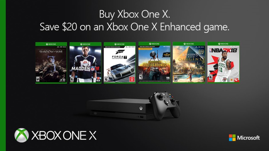 Save On Xbox One X Enhanced Games When You Purchase An Xbox One X Xbox Wire