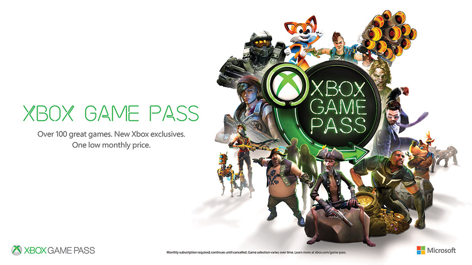 Xbox Game Pass Anniversary Graphic