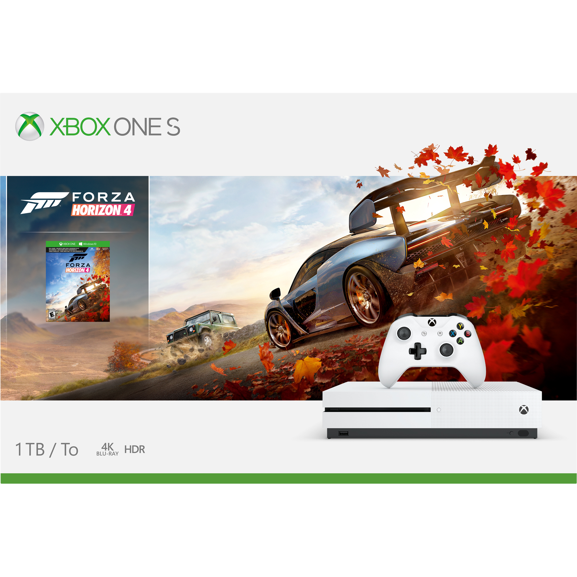 Xbox One S and Xbox One X Forza Horizon 4 Bundles