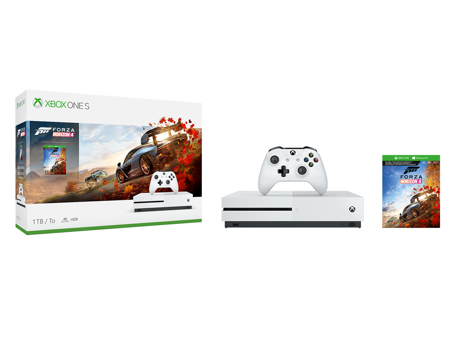 Xbox One S Forza Horizon Bundle Group Shot - Xbox Wire