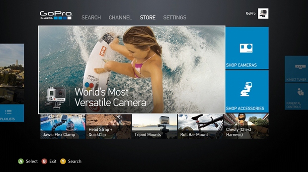 GoPro Channel Apps Headed to Xbox One, 360
