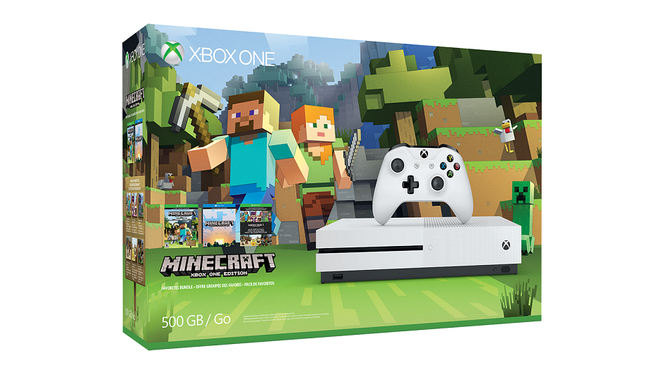 Xbox One S Minecraft Favorites Bundle