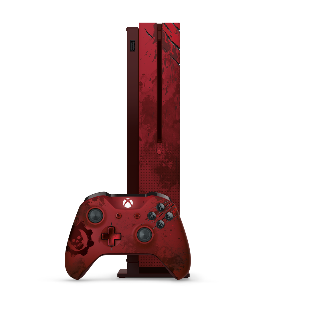 xbox one s gears of war edition blue