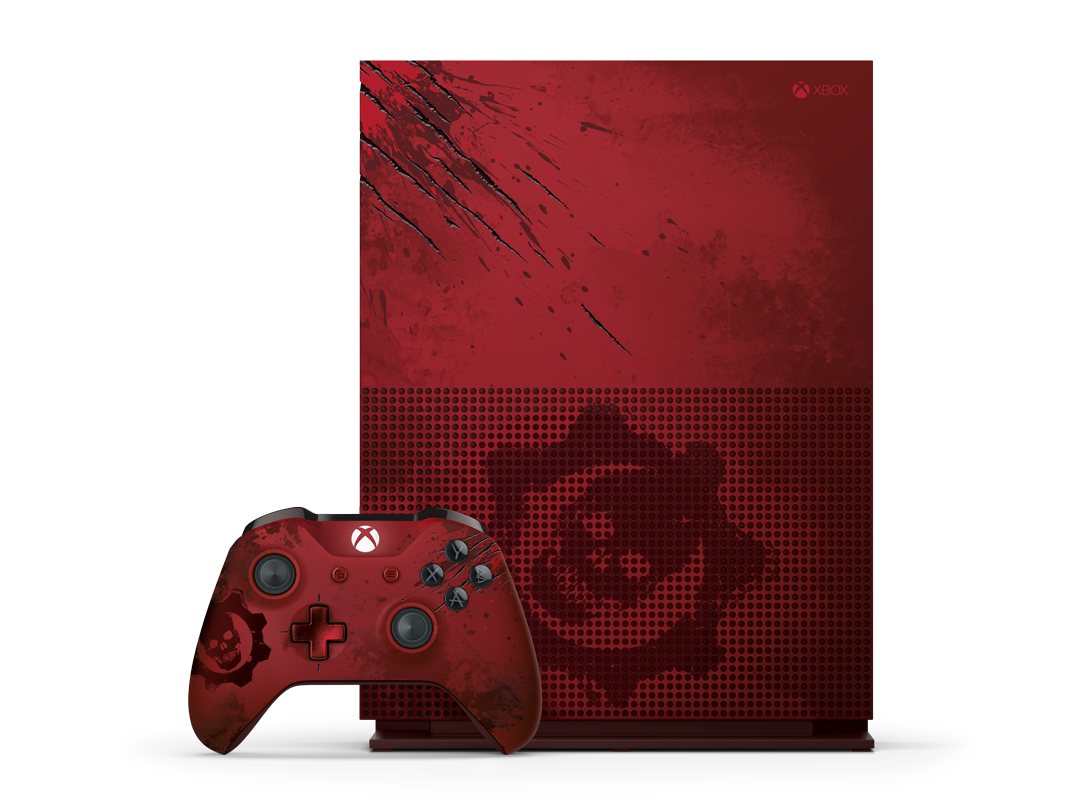 Xbox One S “Gears of War 4” Limited Edition 2TB Bundle front shot