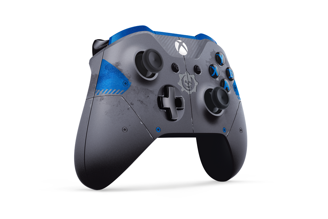 Xbox Wireless Controller – “Gears of War 4” JD Fenix Limited Edition side shot