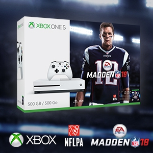 500GB Xbox One S Madden NFL 18 Bundle 