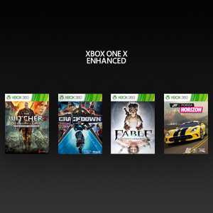 Xbox One X Enhanced Games 300x300