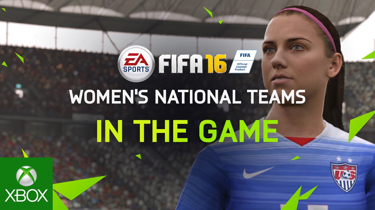 Video For Women’s National Teams to Kick Some Balls in FIFA 16