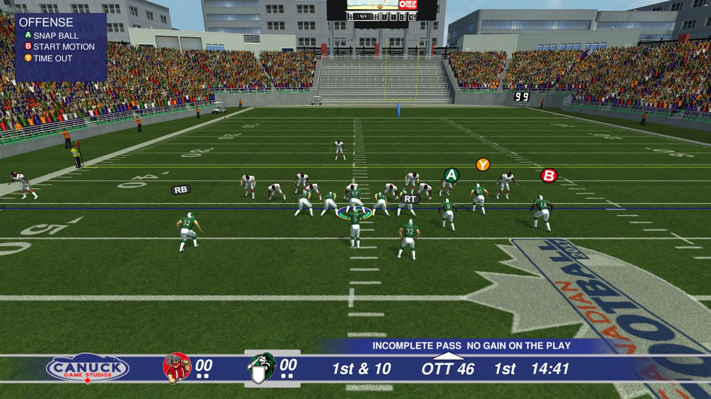 Canadian Football Screenshot