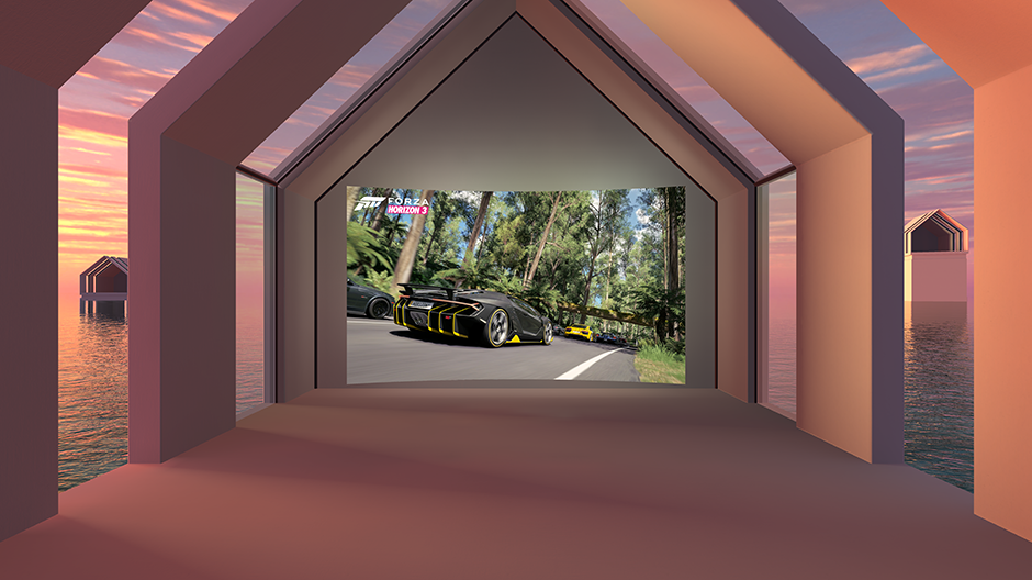 Forza Horizon 3 Streaming to Oculus Rift