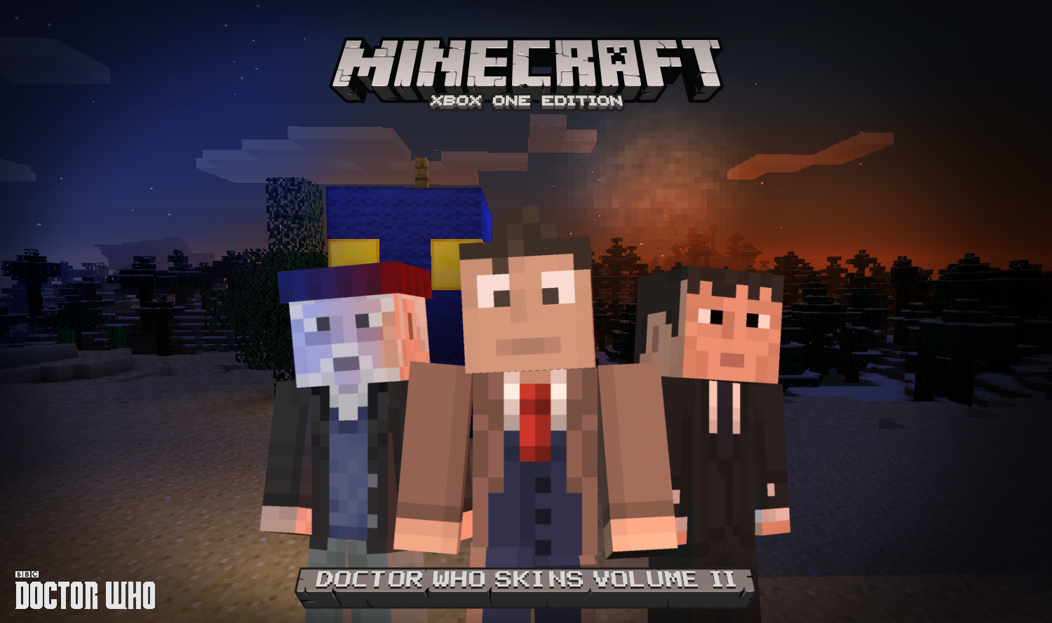 The Doctor Will See You Now Doctor Who Skins Volume Ii For Minecraft Arrives Tomorrow Xbox Wire