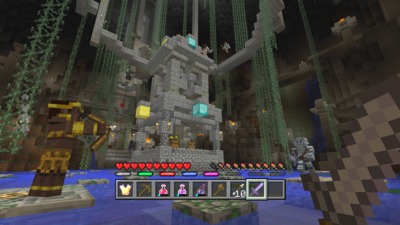 Minecraft Battle Mini Game Map Cavern Xbox Wire