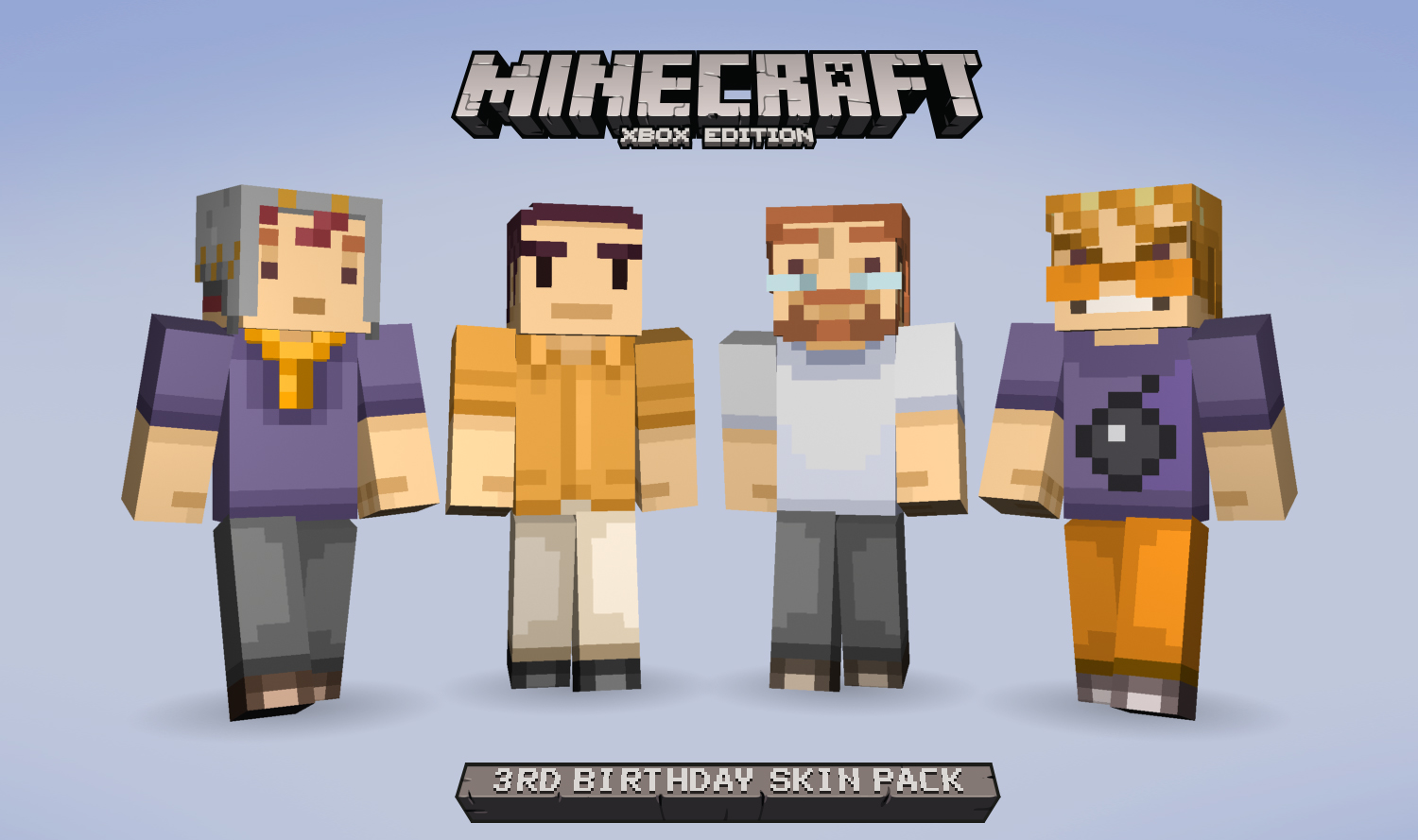 Happy Birthday Minecraft Xbox 360 Edition Celebrate With Free Birthday Skins On Xbox Xbox Wire