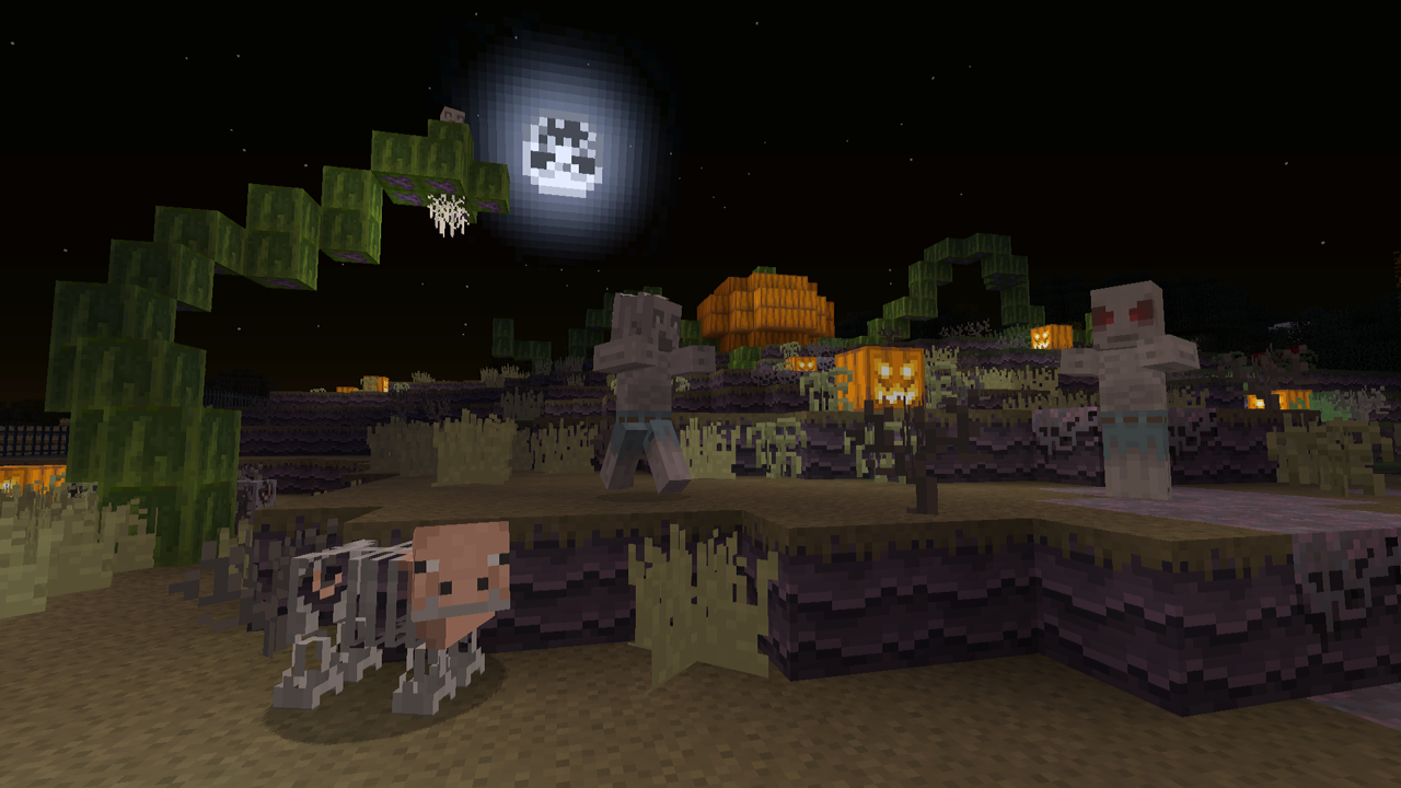 Build Steampunk and Spooky Halloween Worlds with New Minecraft Texture Pack...
