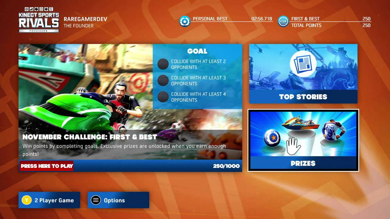 Video For Kinect Sports Rivals Free Trial Experience Launches Nov. 22