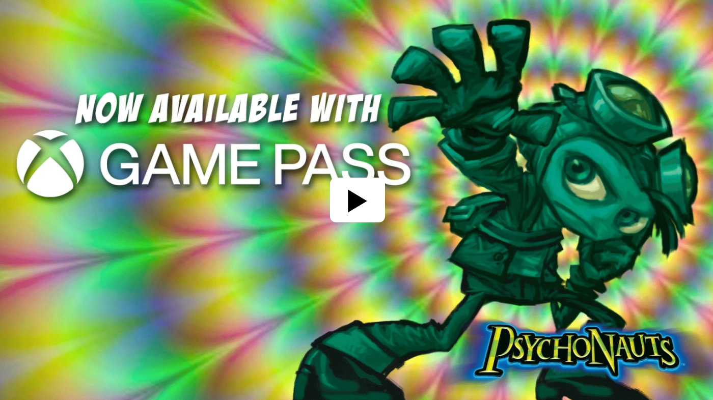 Video For Psychonauts ya está disponible en Xbox Game Pass
