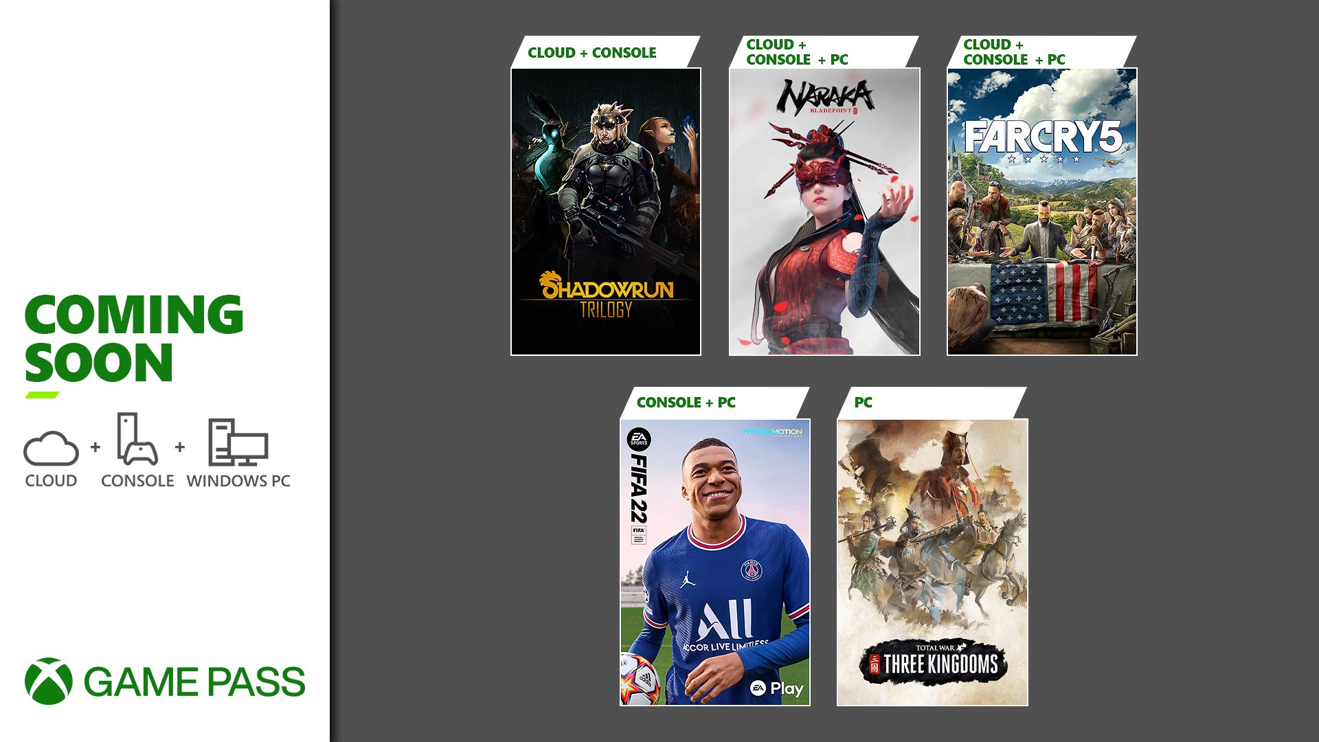Xbox Game Pass: Total War: Three Kingdoms, Far Cry 5 y más
