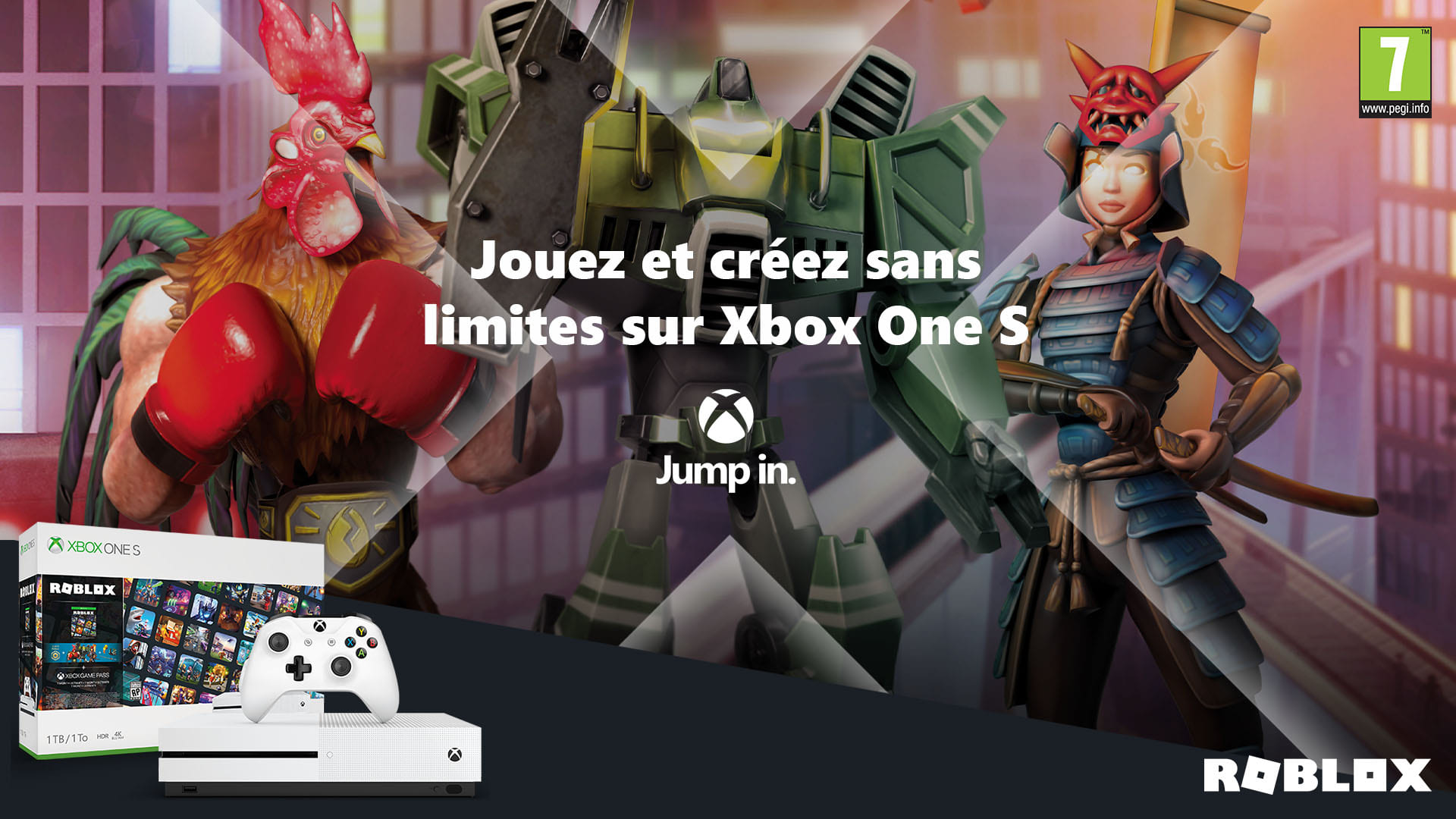 Jouez Et Creez Sans Limites Avec Le Pack Xbox One S Roblox