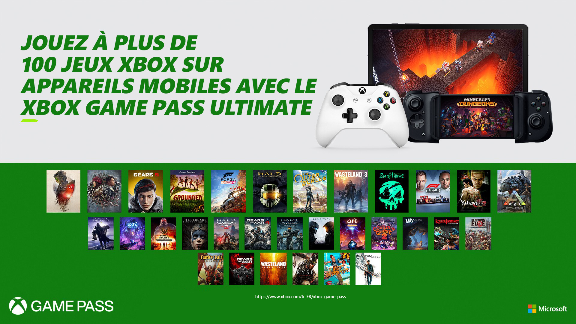 A Partir Du 15 Septembre Le Xbox Game Pass Ultimate Vous Permettra De Jouer A Plus De 100 Jeux Sur Vos Appareils Mobiles Xbox Wire En Francais