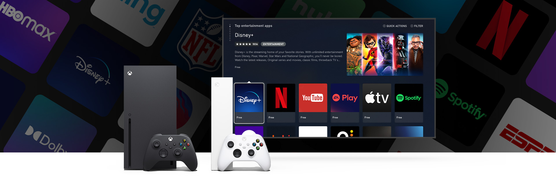 Dolby Vision dans l’application Apple TV et les podcasts vidéo de Spotify arrivent sur Xbox