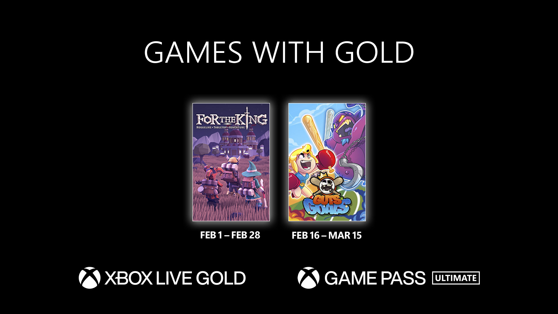 Xbox games with gold février 2023 jeux gratuits