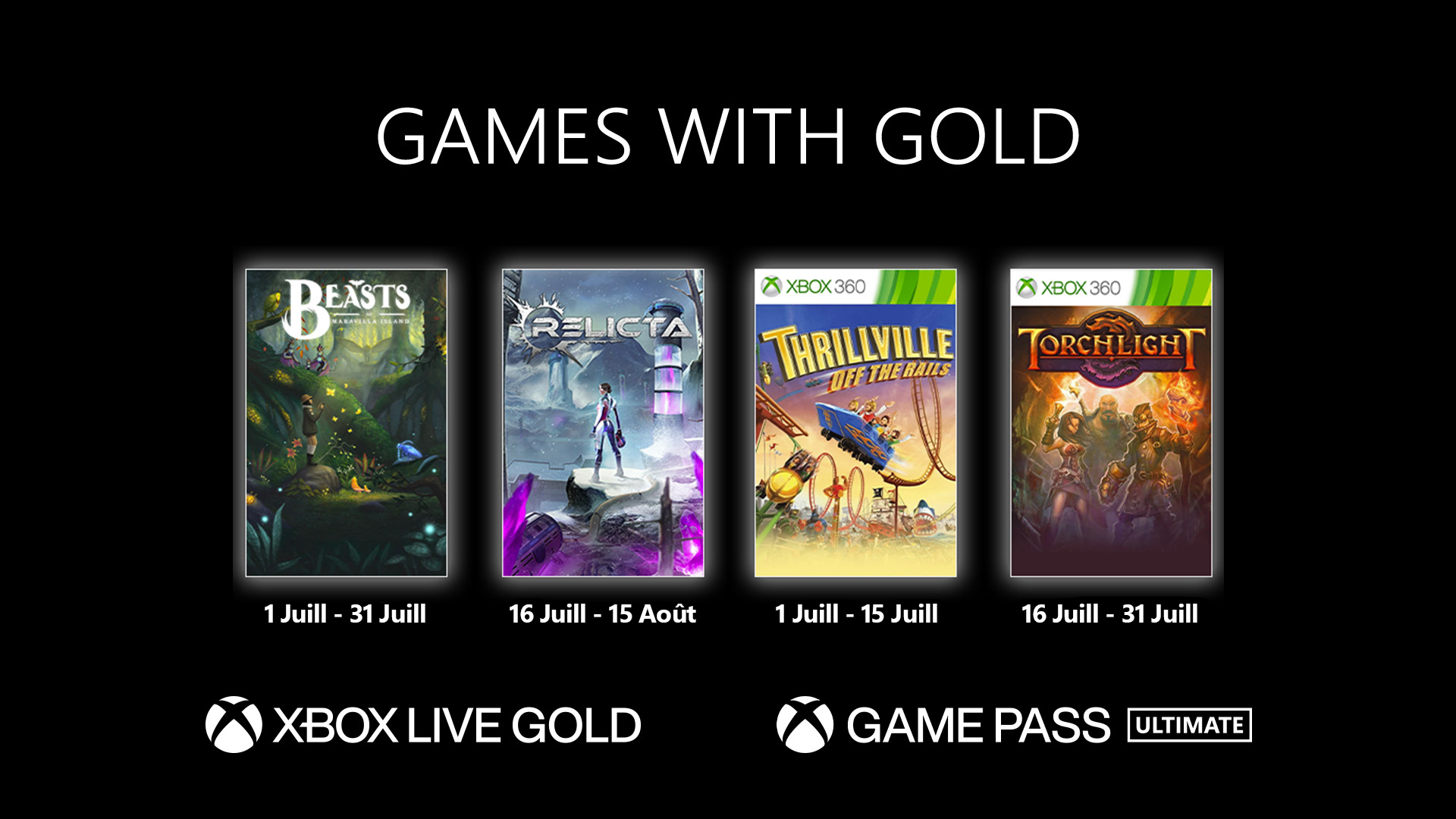 Misleidend stout Natuur Les Games with Gold de juillet 2022 - Xbox Wire en Francais