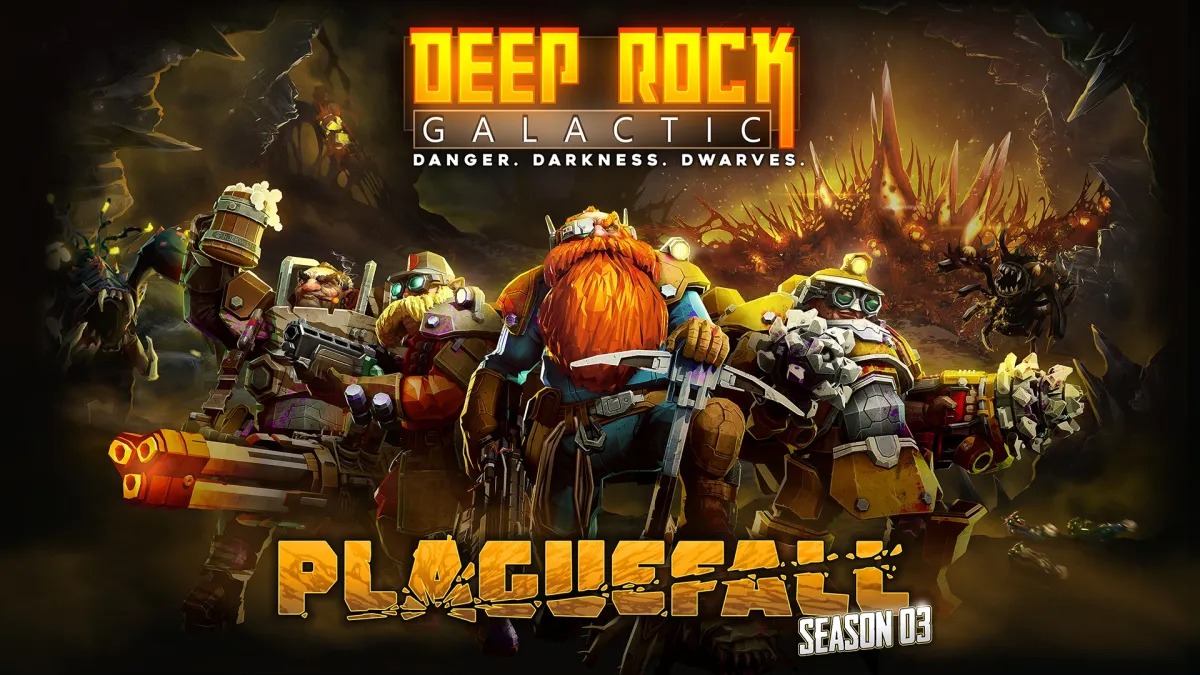La Saison 3 de Deep Rock Galactic, Plaguefall, infecte la Xbox