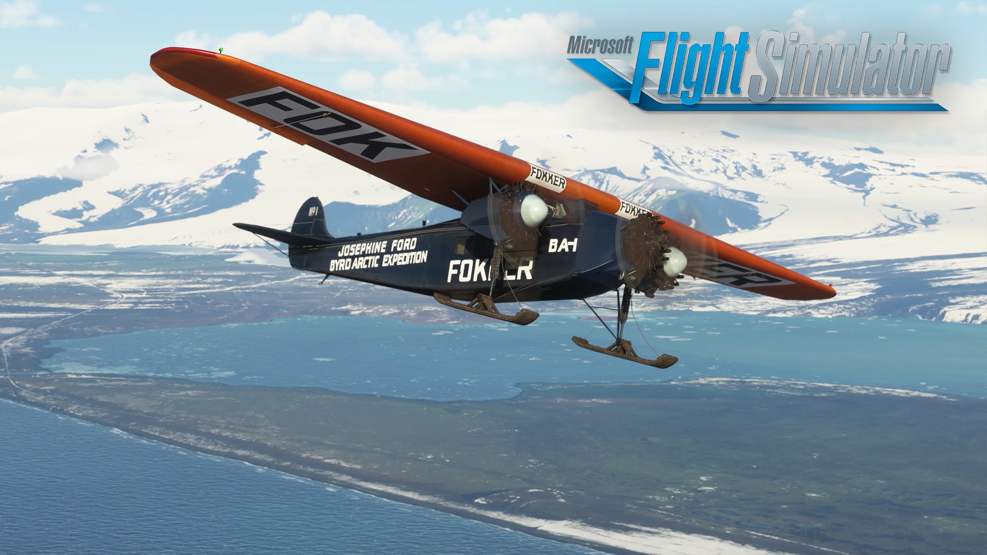 Les Légendes Locales de Microsoft Flight Simulator continuent, avec la sortie du Fokker F. VII
