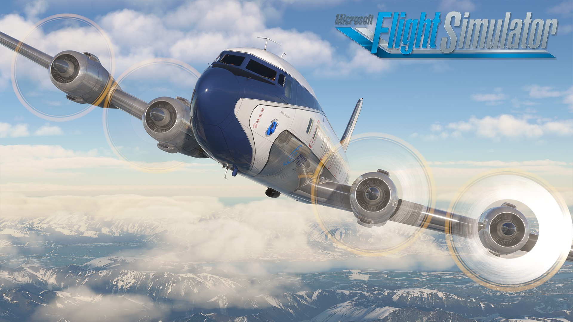 Video For Le Douglas DC-6 de PMDG est disponible dans Microsoft Flight Simulator