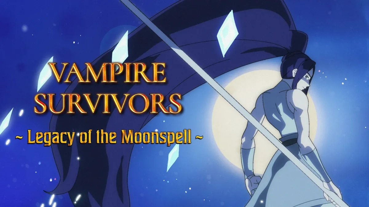 Video For Le premier contenu téléchargeable de Vampire Survivors, Legacy of the Moonspell, est prêt à vous lancer un sort