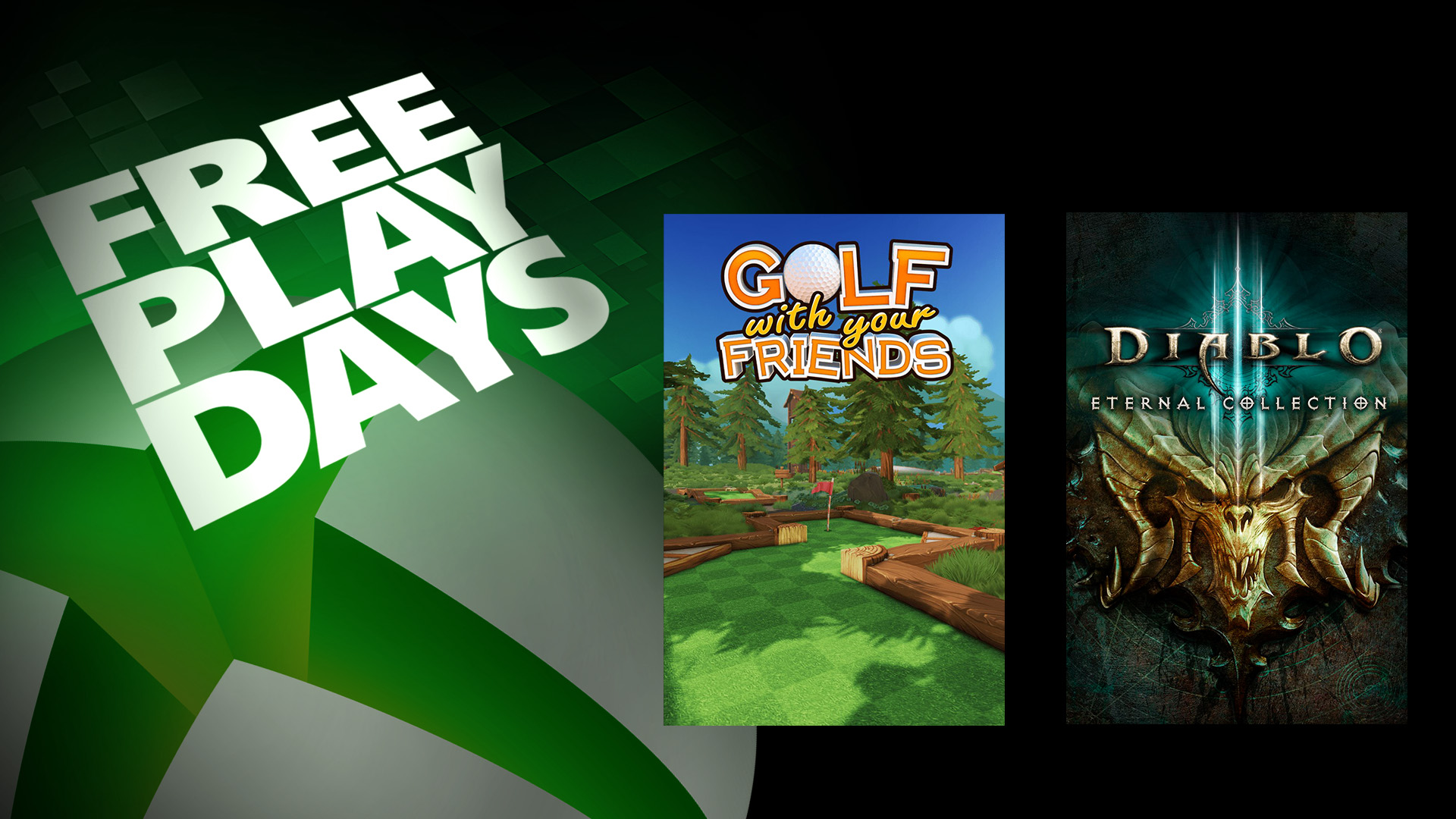 Jours de jeu gratuit : Golf With Your Friends & Diablo III: Eternal Collection