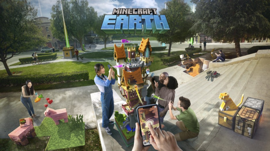 Minecraft Fete Son 10e Anniversaire Avec Minecraft Earth Xbox Wire En Francais