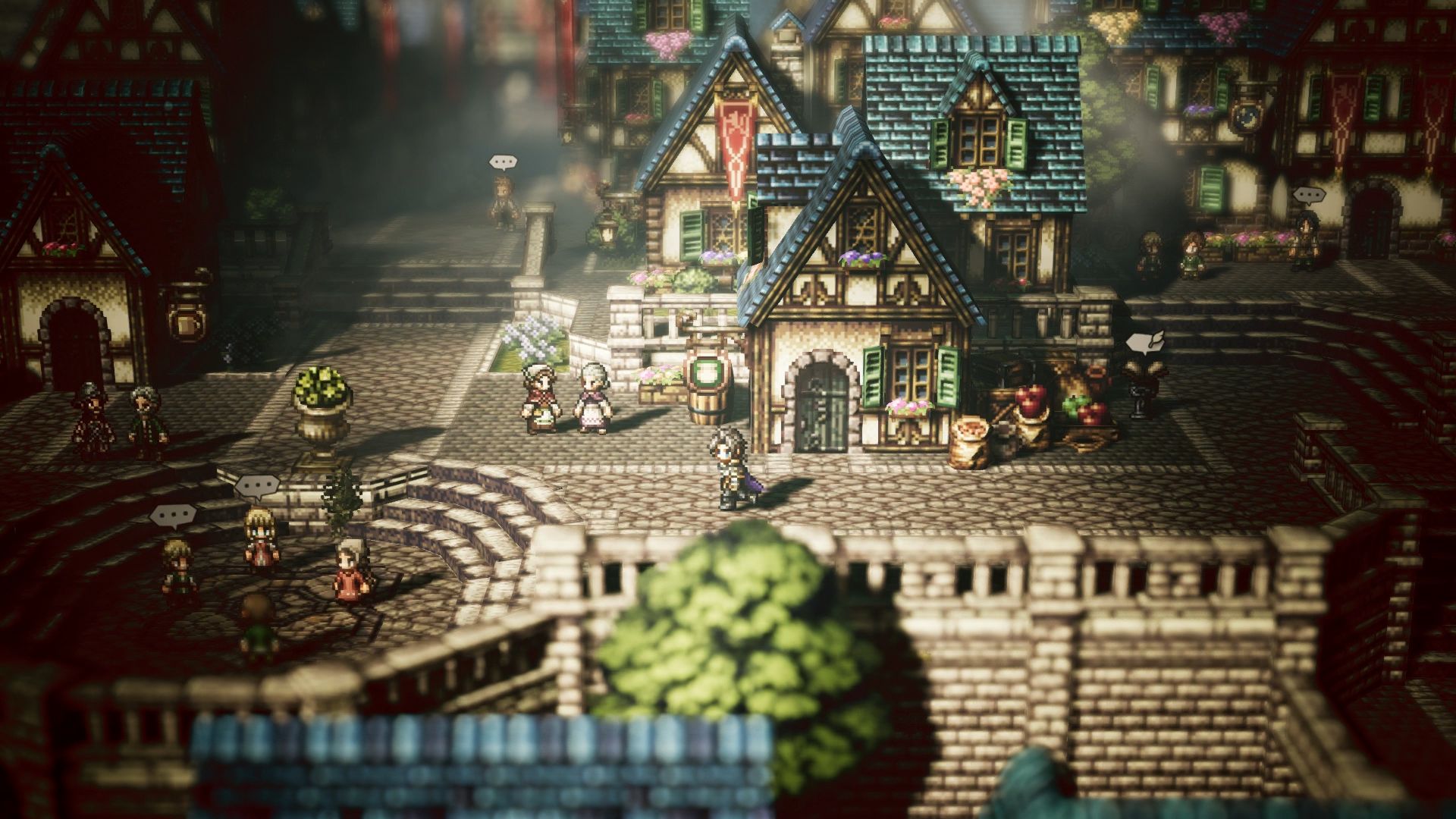 Пропавший играть. Octopath traveler игра. Octopath traveler Xbox. Октопус Тревелер 2. Octopath traveler Xbox one.