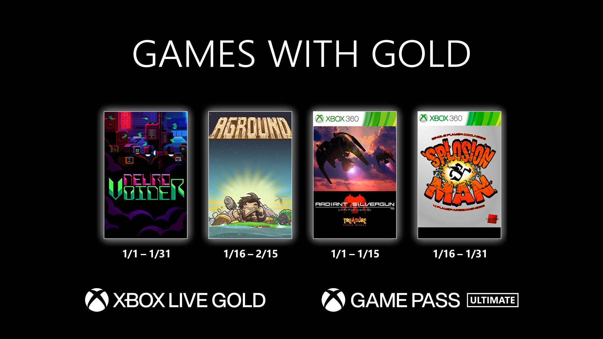Novos Games with Gold para janeiro de 2022 - Xbox Wire em Português