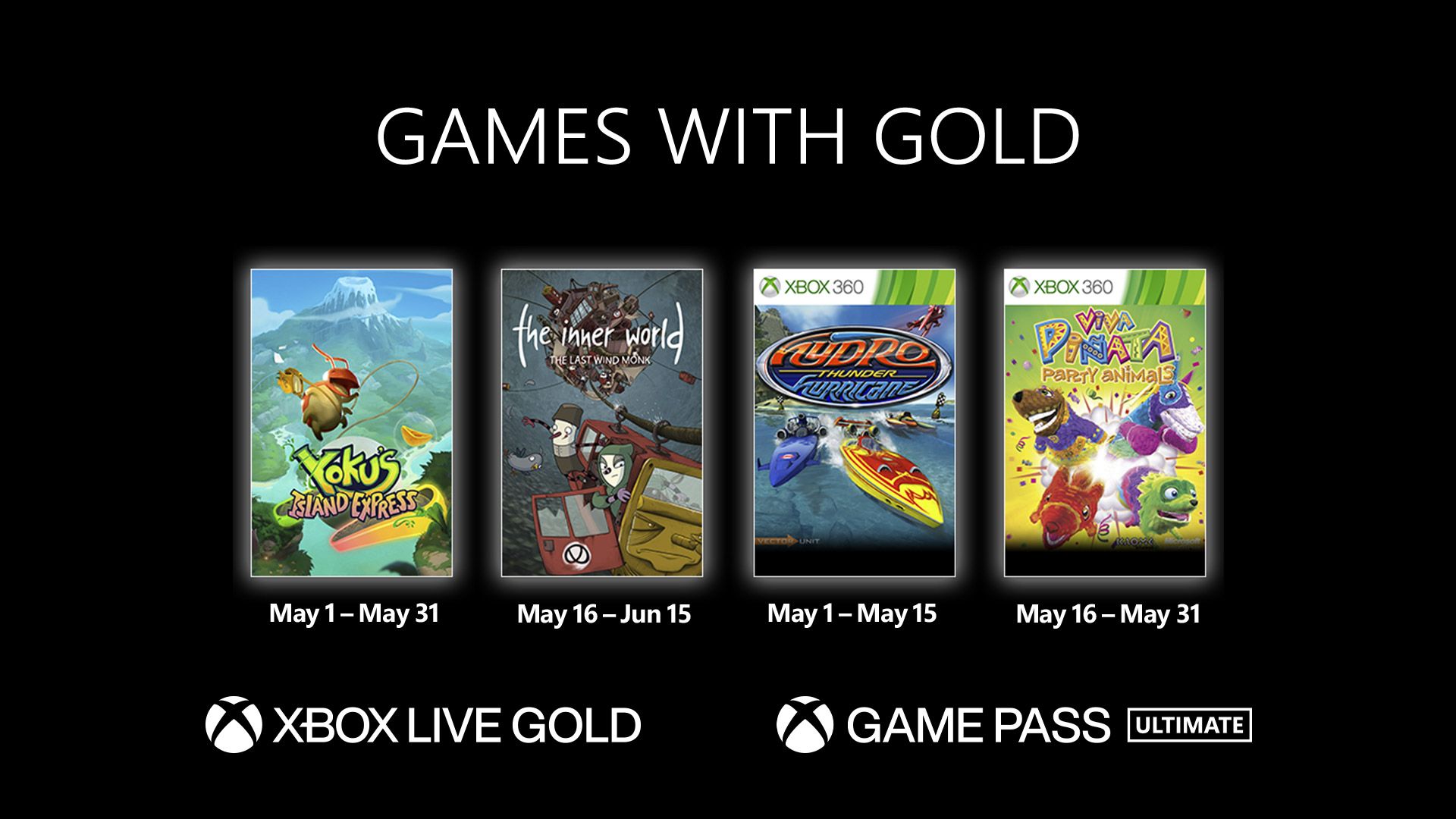 Novos Games with Gold para maio de 2022 - Xbox Wire em Português